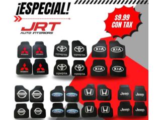 ALFOMBRAS UNIVERSALES EN TELA OFERTA $9.99  Puerto Rico JRT Auto Interiors