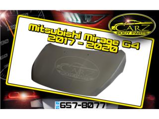 BONETE Mitsubishi MIRAGE G4 2017 - 2020 Puerto Rico CARZ BODY PARTS & MUNDO PIEZAS Auto Parts