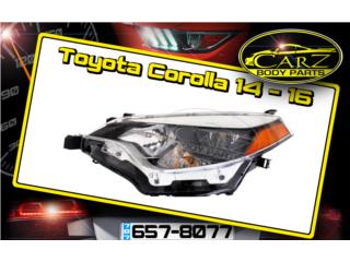 FOCO Toyota COROLLA 2014 - 2016 Puerto Rico CARZ BODY PARTS & MUNDO PIEZAS Auto Parts