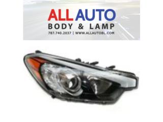 KIA FORTE 14-16 FOCO DELANTERO DERECHO Puerto Rico All Auto Body & Lamp LLC