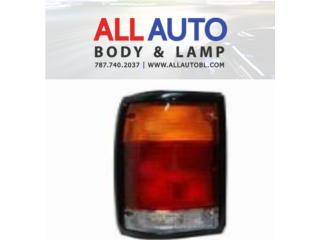 MAZDA B-2000 86-93 Foco Trasero Black Izq. Puerto Rico All Auto Body & Lamp LLC