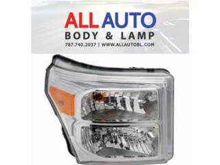 FORD F-250 11-16 FOCO DELANTERO DERECHO Puerto Rico All Auto Body & Lamp LLC