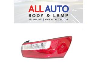 KIA RIO 12-17 FOCO TRASERO DERECHO Puerto Rico All Auto Body & Lamp LLC