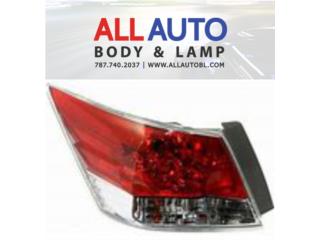 HONDA ACCORD 08-12 Foco Trasero Izq. Sedan Puerto Rico All Auto Body & Lamp LLC
