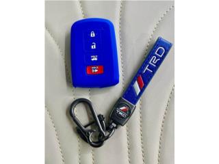Combo azul cover de beeper y llavero Toyota, Puerto Rico
