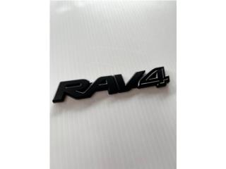 COVER PARA EMBLEMA RAV4 NEGRO