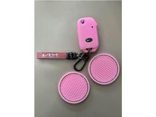 COVER DE LLAVE + LLAVERO CON MARCA + COASTER , Puerto Rico