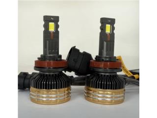 LEDS HEADLIGHTS GOLD