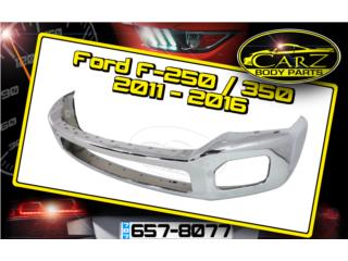 BUMPER Ford F-250 / F-350 2011 - 2016 Cromo Puerto Rico CARZ BODY PARTS & MUNDO PIEZAS Auto Parts
