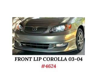 Puerto Rico - Accesorios de Autos, Botes, MotorasFRONT LIP COROLLA 03-04 Puerto Rico