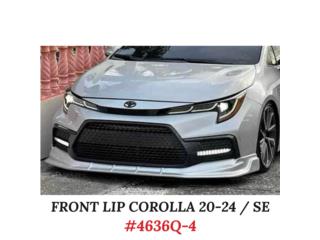 Puerto Rico - Accesorios de Autos, Botes, MotorasFRONT LIP TOYOTA COROLLA 20-24 / SE Puerto Rico