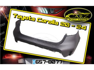 BUMPER Trasero Toyota COROLLA 2020 - 2024 LE