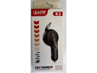 CARGADOR PARA VEHICULO DE R�PIDA CARGA Puerto Rico JRT Auto Interiors