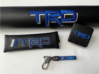 Accesorios TRD en color azul para su Pickup Puerto Rico JRT Auto Interiors