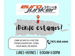 Variedad Motores BMW  Puerto Rico EURO JUNKER