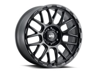 Estilo TM7 17 negro 6-rotos, Puerto Rico