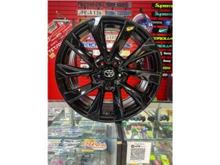 COROLLA 18 5-100 5-114 NEGRO GLOSS Puerto Rico JJ Wheels and Tires