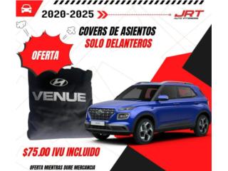  COVER DE ASIENTOS DELANTEROS  PARA VENUE 24 Puerto Rico JRT Auto Interiors