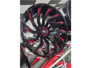 24X14  XF WHEELS  Puerto Rico COVER Y MAS COVER