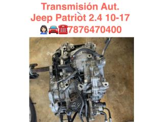 transmisin automtica Jeep Patriot 2.4 10-17, Puerto Rico