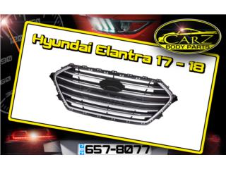 PARRILLA Hyundai ELANTRA 2017 - 2018 (Basico), Puerto Rico