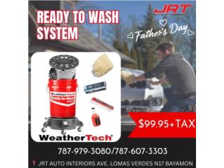 CUBO CON PRODUCTOS DE DETAILING WEATHERTECH