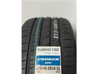 Kuhmo Crugen 275/40ZR20  Puerto Rico CENTRO GOMAS SAVARONA