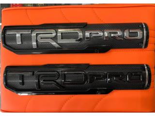 Emblemas TRD PRO para Toyota Puerto Rico JRT Auto Interiors