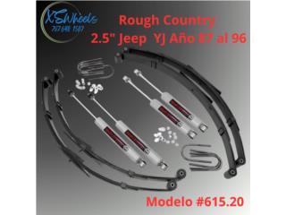  Kit de Suspensin Rough Country 2.5  Puerto Rico Xwheels Puerto Rico