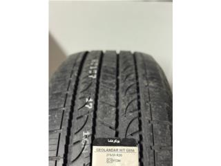 Yokohama Geolandar H/T 275/55R20  Puerto Rico CENTRO GOMAS SAVARONA