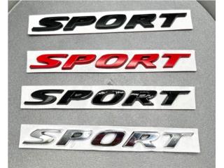 EMBLEMAS SPORT Puerto Rico JRT Auto Interiors
