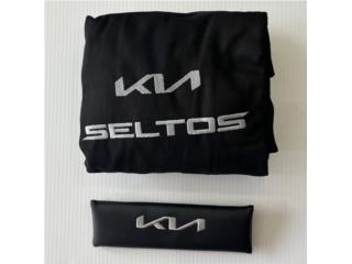 COVER DE ASIENTOS Y PAD DE CINTUR�N KIA SELTO Puerto Rico JRT Auto Interiors