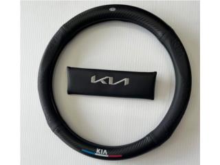 CUBRE GUIA CARBON FIBER KIA Y PAD DE CINTUR�N Puerto Rico JRT Auto Interiors