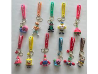 VARIEDAD DE LLAVEROS DE SPONGEBOB Puerto Rico JRT Auto Interiors