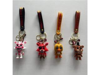 VARIEDAD DE LLAVEROS DE FIVE NIGHTS AT FREDDY Puerto Rico JRT Auto Interiors