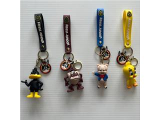 VARIEDAD DE LLAVEROS DE LOONEY TUNES Puerto Rico JRT Auto Interiors