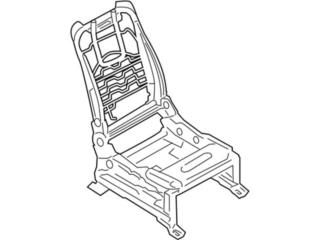 FRAME.ADJUSTER FRONT SEAT,RH, Puerto Rico