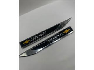 Emblema para Chevrolet chrome y negro Puerto Rico JRT Auto Interiors