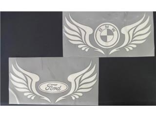 STICKER PARA VEHICULOS FORD Y BMW Puerto Rico JRT Auto Interiors