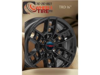 SET AROS TRD 16 TACOMA, 4RUNNER NUEVOS  Puerto Rico JAN WHEELS