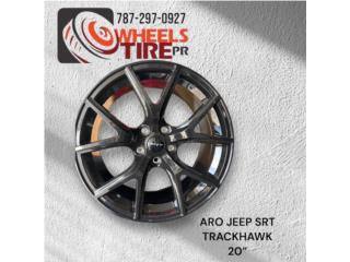 ARO JEEP SRT GLOSS BLACK NEW 20” Puerto Rico JAN WHEELS