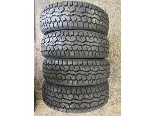 4 GOMAS 245/70/16 SEMITRACCION NUEVAS!!!!, Puerto Rico