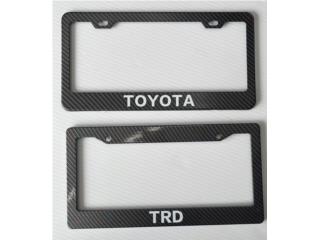 MARCOS DE TABLILLA TRD Y TOYOTA EN CARBON Puerto Rico JRT Auto Interiors