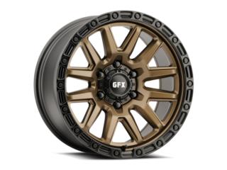 Estilo T26 17x9 6-rotos Puerto Rico INDY PERFORMANCE