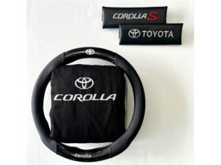 CUBRE GU�A COROLLA+COVER DE ASIENTOS+PAD DE C Puerto Rico JRT Auto Interiors