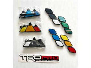 EMBLEMAS TRD Y STICKERS Puerto Rico JRT Auto Interiors
