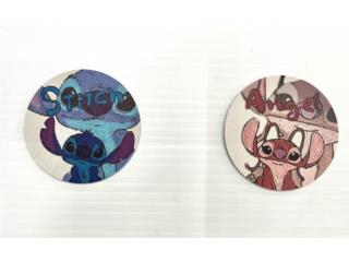 CAR COASTERS DE STITCH, Puerto Rico