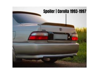 SPOILER BAUL TOYOTA COROLLA 93-97, Puerto Rico