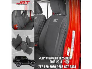 COVER DE ASIENTOS TELA DE BUZO JEEP WRANGLER/ Puerto Rico JRT Auto Interiors