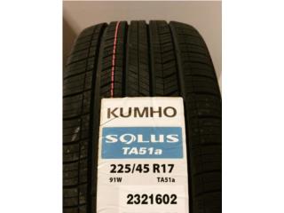 Kuhmo Solus 225/45R17  Puerto Rico CENTRO GOMAS SAVARONA